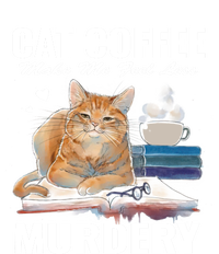 Cats 365 Cats And Coffee Make Me Feel Less Murdery Gift Women's T-Shirt