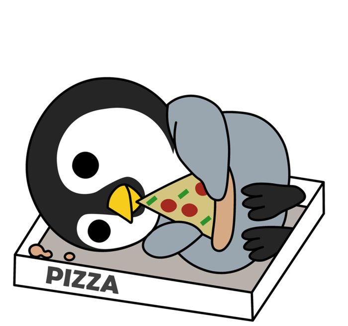 Depressed Pizza Penguin Great Gift I Am Fine Gift Tank Top