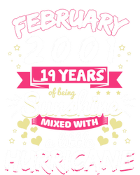 February 2001 Girl 19 Years Being Sunshine Mixed Hurricane Gift Tie-Dye Long Sleeve Shirt