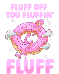 Fluff Off You Fluffin' Fluff Quote Doughnut Lover Gift Softstyle Adult Sport Polo