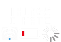 Things I Hate Funny Programmer Gamer Computer Geek Gift Kids Tie-Dye T-Shirt