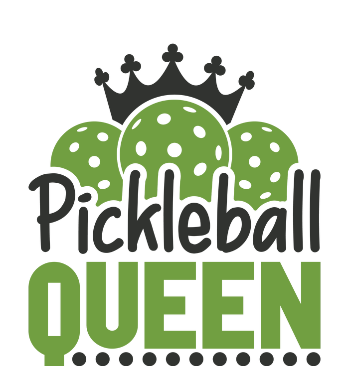 Funny Pickleball Queen Gift For Player Team Sport Garment-Dyed Heavyweight T-Shirt