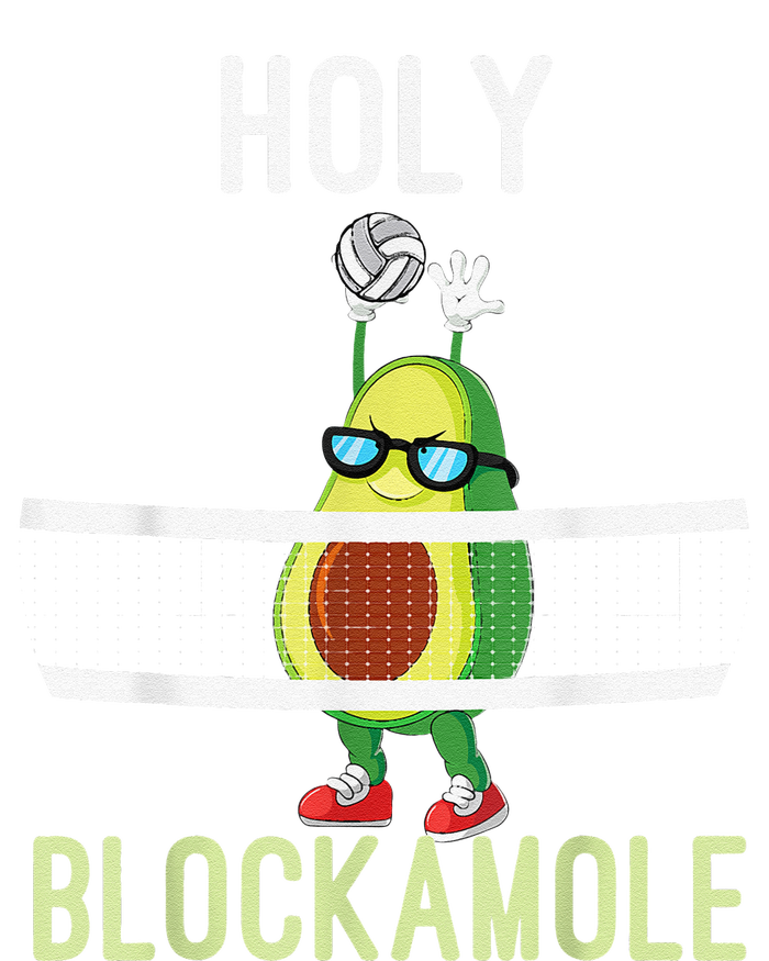 Holy Blockamole Funny Volleyball Block Avocado T-Shirt