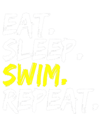 Eat Sleep Swim Repeat Water Sports Swim Outfit Hoodie