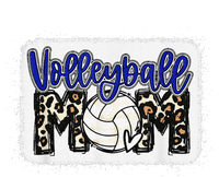 funny Volleyball Mom Blue Leopard Volleyball Coach Team Tall T-Shirt