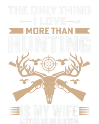 Funny Hunting Tee The Only Thing I Love More Than Hunting Kids Long Sleeve Shirt