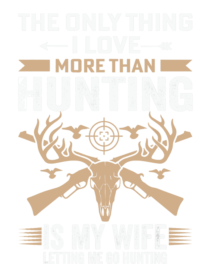 Funny Hunting Tee The Only Thing I Love More Than Hunting Kids Long Sleeve Shirt