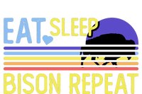 Eat Sleep Bison Repeat Canvas