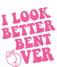 Funny i look better bent over Quote apparel cool saying PosiCharge RacerMesh Polo