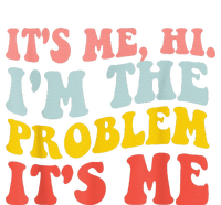 Funny Quote It's Me Hi I'm the Problem It's Me Pom Pom 12in Knit Beanie