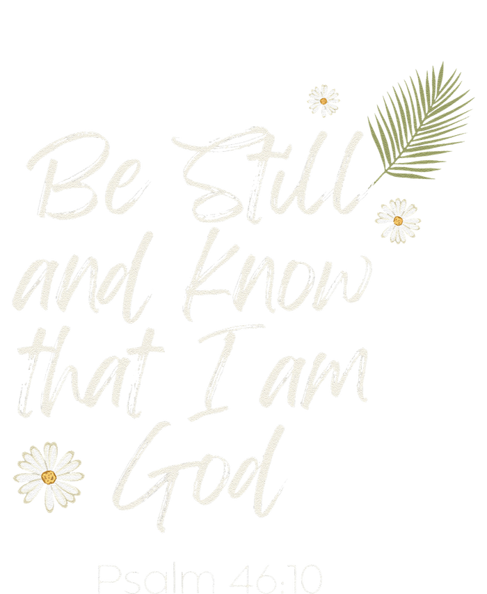 Be Still and Know That I am God Psalm 4610 Christian Faith Kids Hoodie