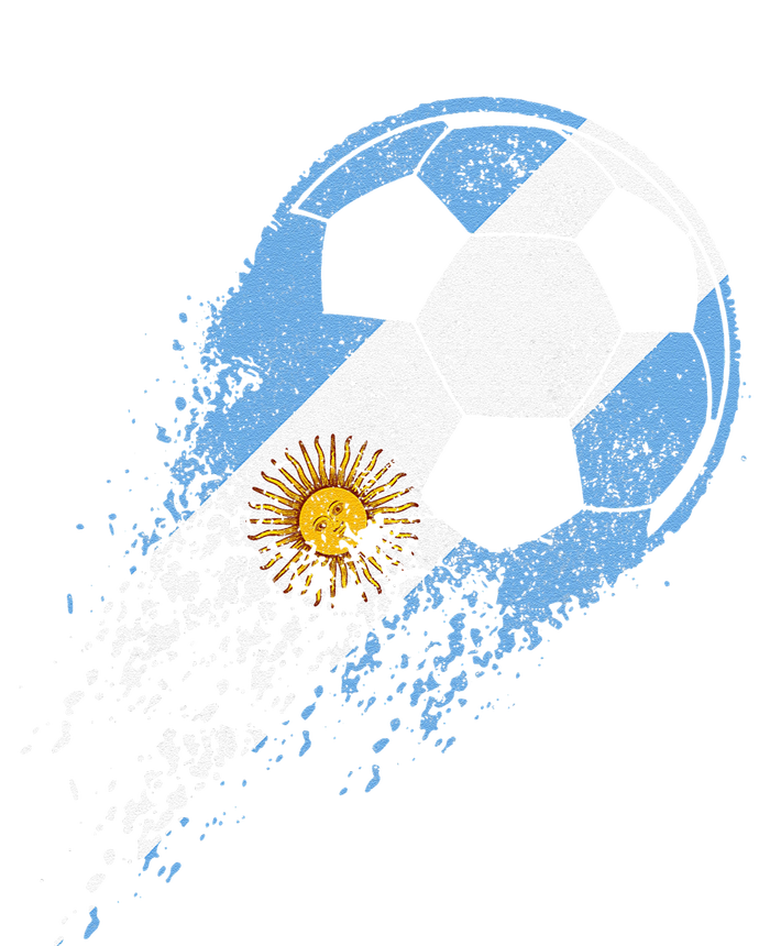 Retro Argentina Soccer Argentinian Flag Pride Soccer T-Shirt