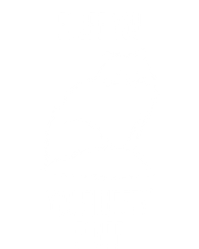 Fluff You You Fluffin' Fluff Funny Cat Kitten Lovers Gift Funny Gift T-Shirt