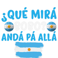 funny viral meme Argentina Qué Mira Bobo Qué Miras Bobo High Crown Mesh Back Trucker Hat