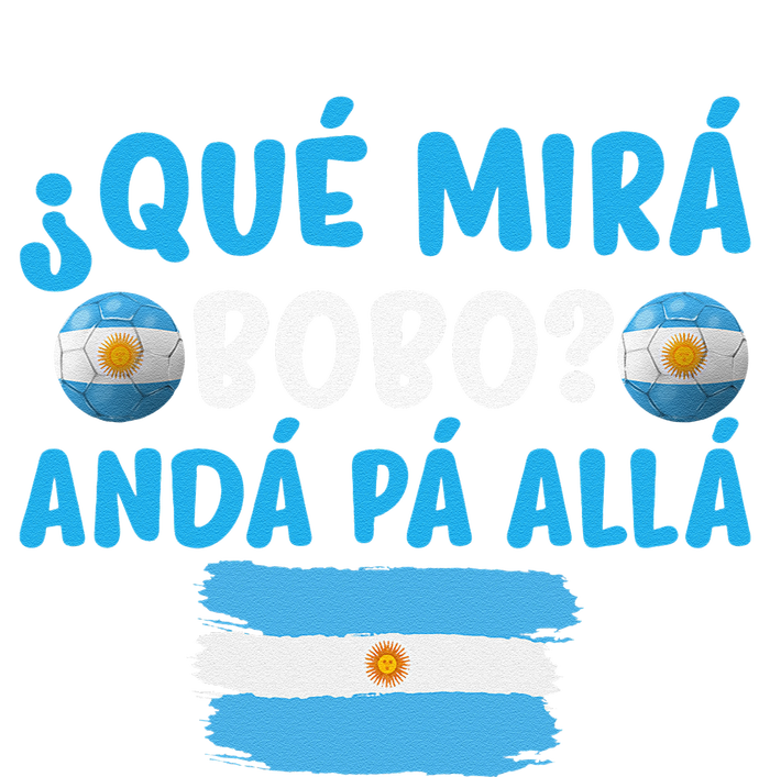 funny viral meme Argentina Qué Mira Bobo Qué Miras Bobo High Crown Mesh Back Trucker Hat