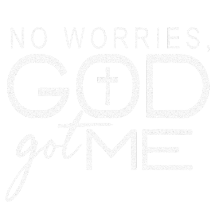 No Worries, God-Got Me African American Christian Short Acrylic Beanie