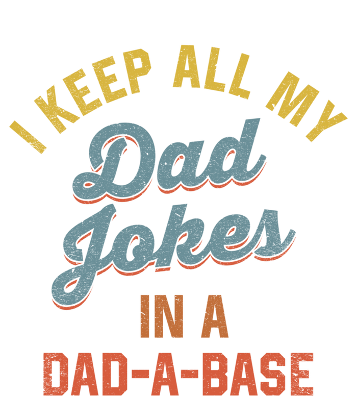 Vintage I Keep All My Dad Jokes In A Dadgift A Gift Base Funny Dad Funny Gift Tote Bag