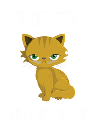 Fluff You You Fluffin' Fluff Funny Cute And Angry Cat Kitten Gift T-Shirt