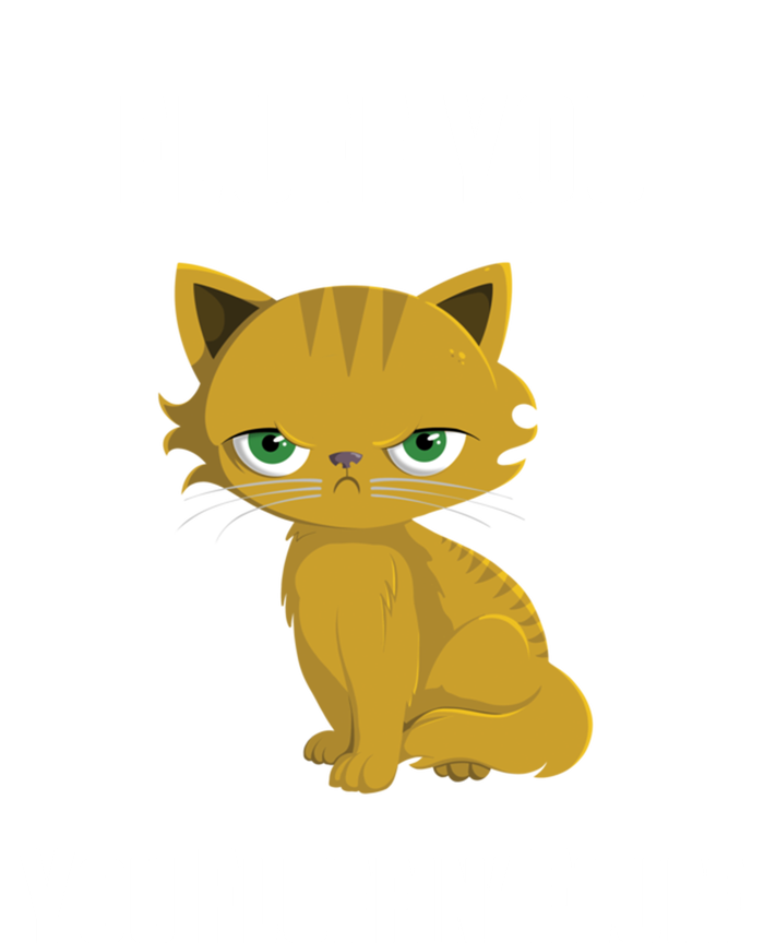 Fluff You You Fluffin' Fluff Funny Cute And Angry Cat Kitten Gift T-Shirt