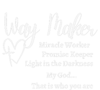 Way Maker Miracle Worker Promise Keeper Christian Jesus Tank Top