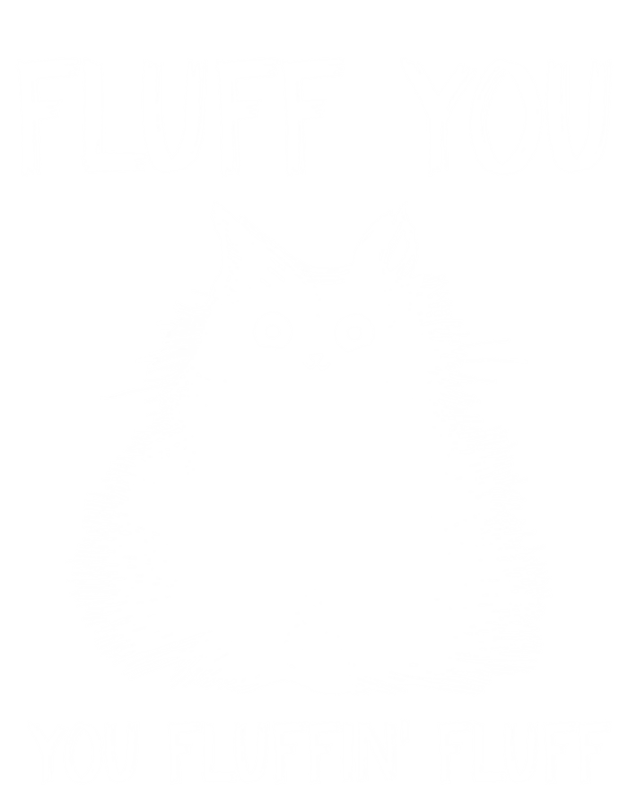 Fluff You Youcool Giftfluffin Fluff Funny Cat Kitten Gift Striped Beanie with Solid Band