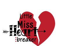 Little Miss Heartbreaker Valentine's Day Gift Hoodie