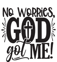 Christian No Worries, God Got Me African American Tall Long Sleeve T-Shirt