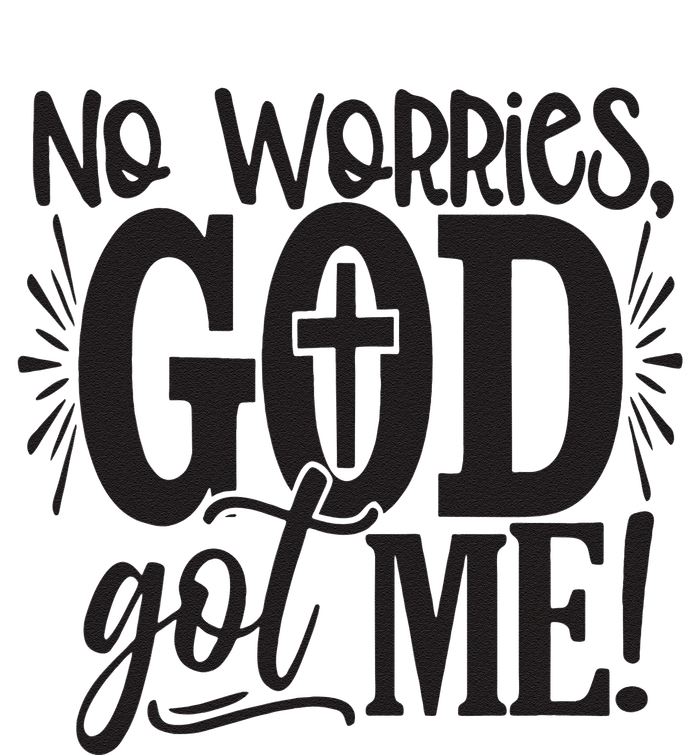 Christian No Worries, God Got Me African American Tall Long Sleeve T-Shirt