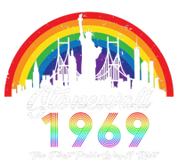 NYC 1969 Stonewall The First Pride Was A Riot LGBT Gay Lesbian Womens Cotton Relaxed Long Sleeve T-Shirt