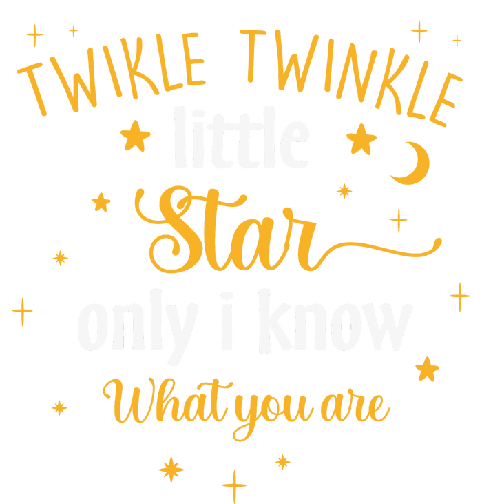 Funny Twinkle Twinkle Little Star Only I Know What You Are Baby Long Sleeve Bodysuit