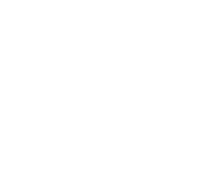 Rocking The Dog Mom And Aunt Life Mothers Day Gift Dog Lover Gift Coaster