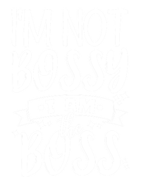 I'm Not Bossy I Am The Boss Cute Gift Striped Beanie with Solid Band