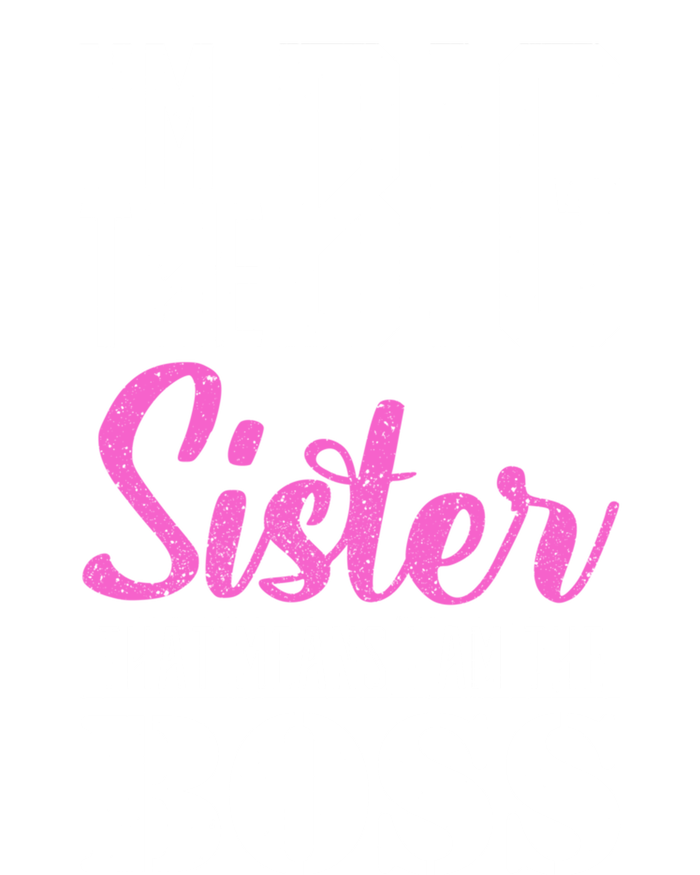 I Am Big Sister That Means I Am The Boss Older Sister Cute Gift Women's V-Neck T-Shirt