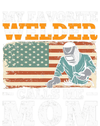 My Favorite Welder Calls Me Mom Vintage Welding Outfit Mom Kids T-Shirt