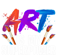 Cool Art For Art Teacher Artist Painter Superpower T-Shirt