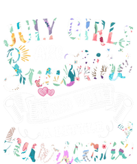 July Girls Are Sunshine Mixed Little Hurricane Gift T-Shirt