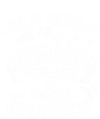 July Girls Are Sunshine Mixed Little Hurricane Great Gift T-Shirt