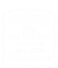 Nurses Are Sunshine Mixed With A Little Hurricane Gift Premium T-Shirt