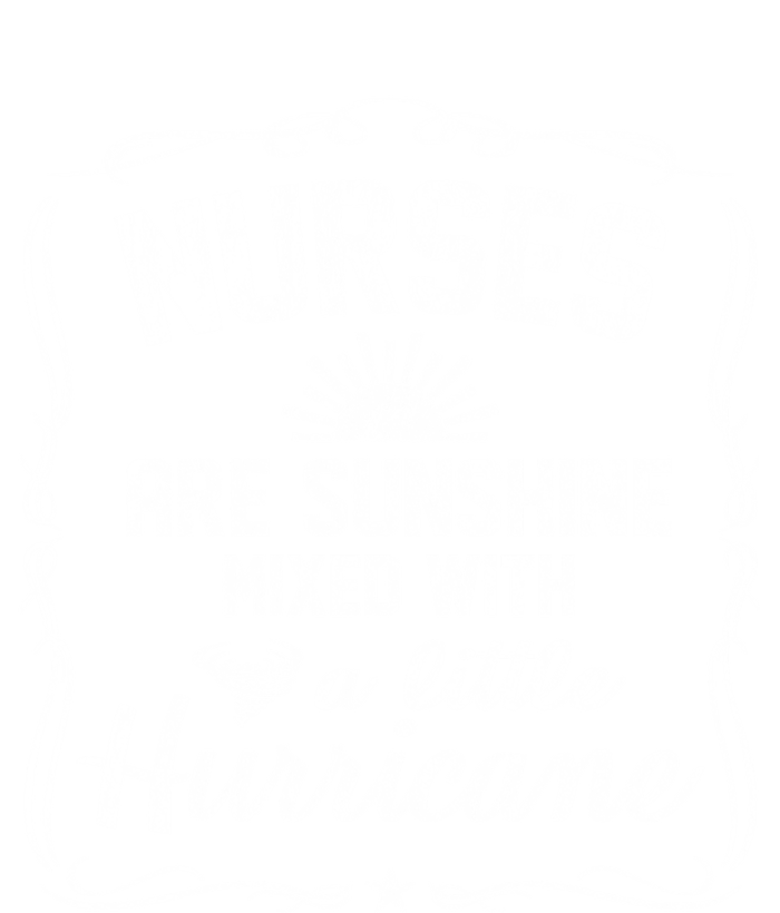 Nurses Are Sunshine Mixed With A Little Hurricane Gift Premium T-Shirt