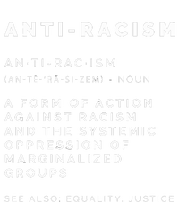 AntiRacism Definition || BLM, Civil Rights, Equality Tank Top Flat Bill Trucker Hat