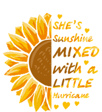 She's Sunshine Mixed With A Littles Hurricane Sunflower Cool Gift T-Shirt