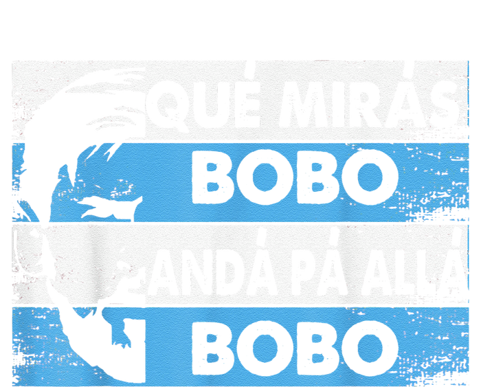 qué mirás bobo, andá pa' allá funny speech Tall Long Sleeve T-Shirt