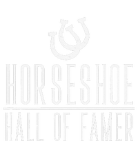 Funny Horseshoe Hall Of Famer Backyard Game T-Shirt