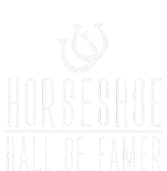 Funny Horseshoe Hall Of Famer Backyard Game T-Shirt