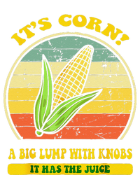 It’s Corn It Has The Juice Funny Corn Lover Trendy Striped Beanie with Solid Band