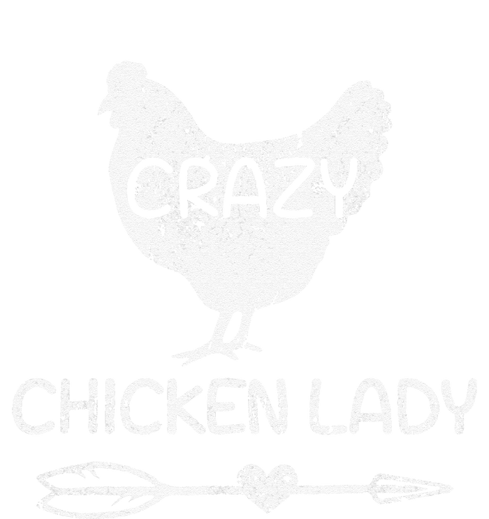 Crazy Chicken Lady Funny Farmer Farming Women's Tri-Blend 3/4-Sleeve Raglan Shirt