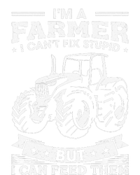 Funny Farming Tractor I'm A Farmer I Feed People Womens CVC Long Sleeve Shirt