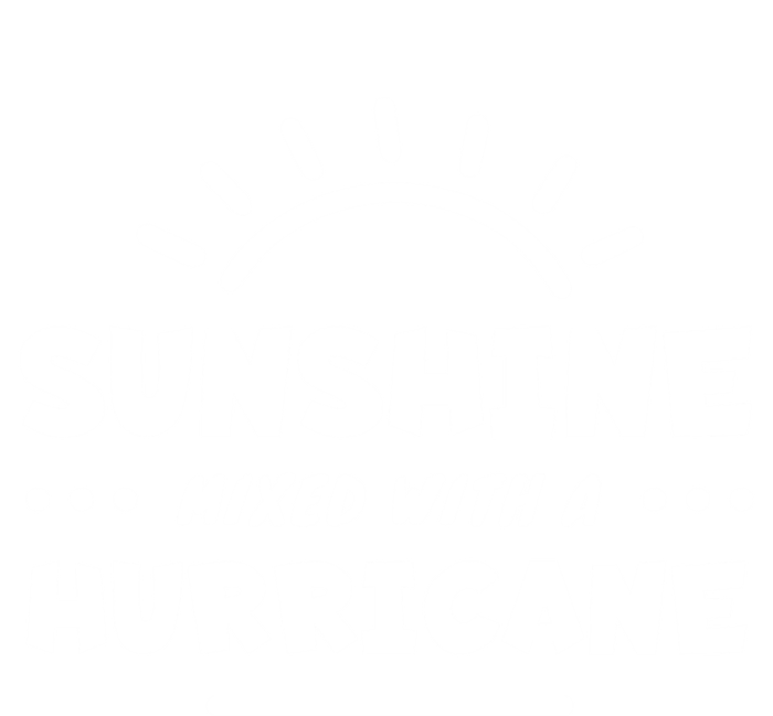 Sunshine Mixed With A Hurricane Gift Sweatshirt Cinch Pack Bag