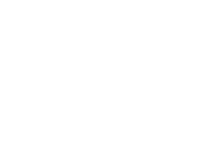 Sunshine Mixed With A Hurricane Gift Kids Hoodie