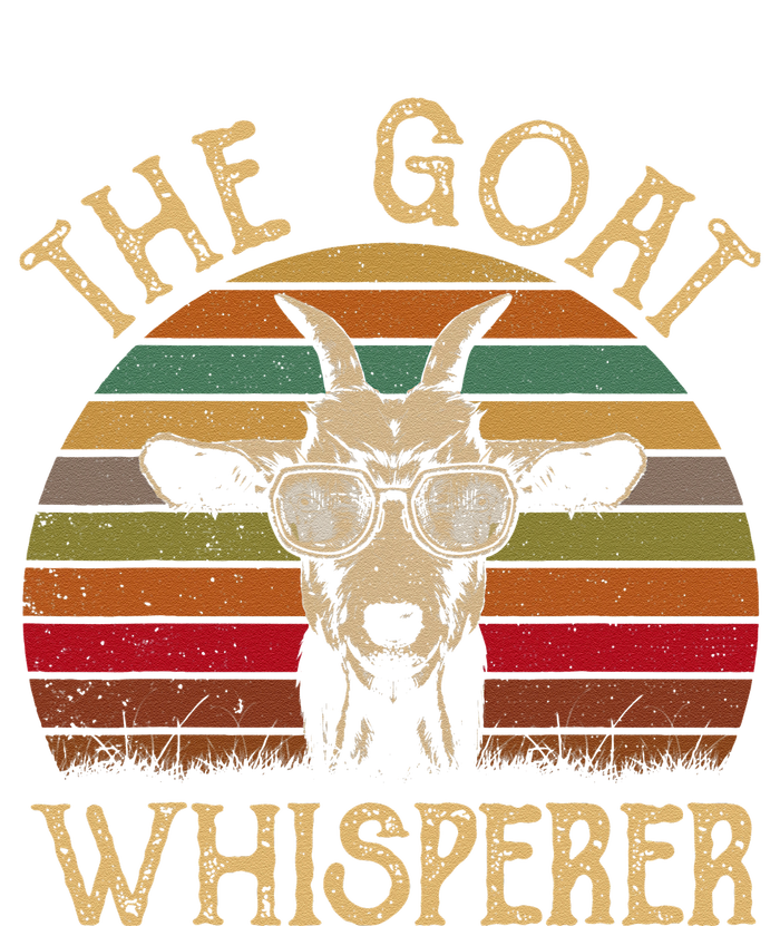 Vintage The Goat Whisperer Funny Goat Lover Farmer T-Shirt